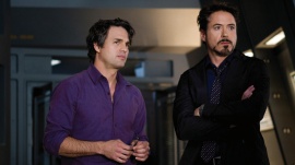 (The) Avengers (Assemble) sees Banner matched intellectually with Tony Stark